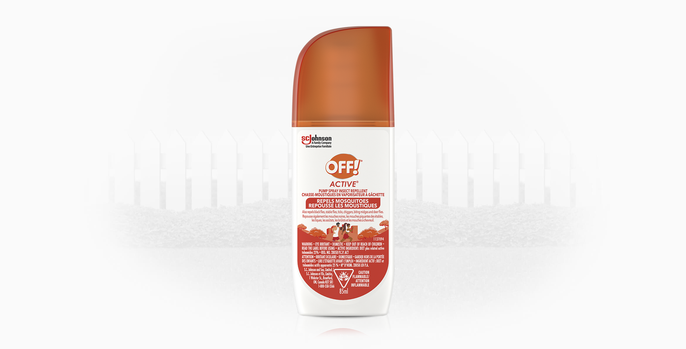 OFF!® Active® Pump Spray Insect Repellent 