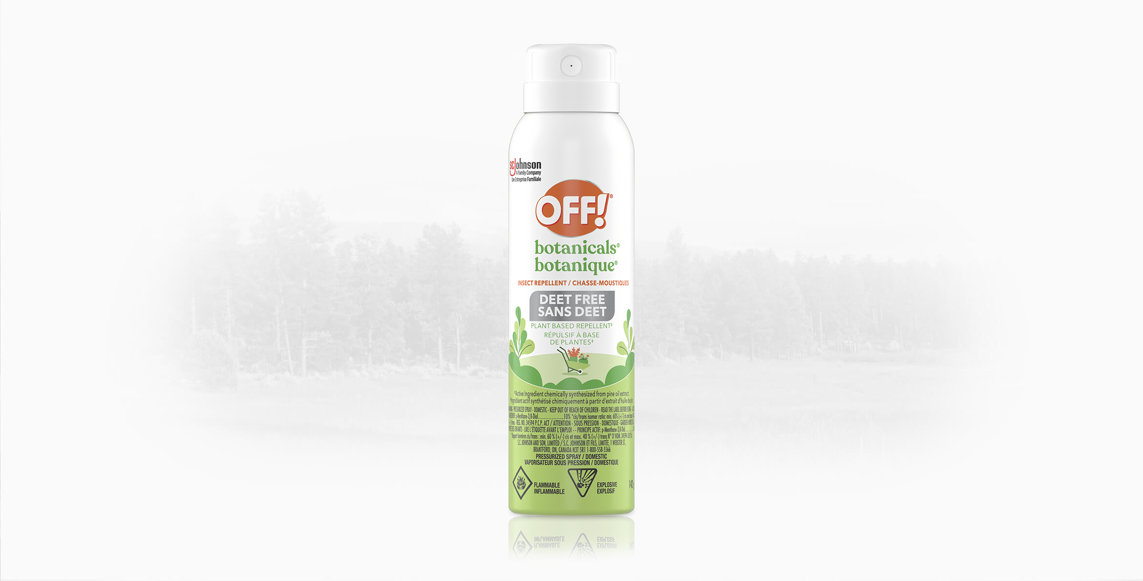 OFF!® Botanicals® Insect Repellent - Deet Free