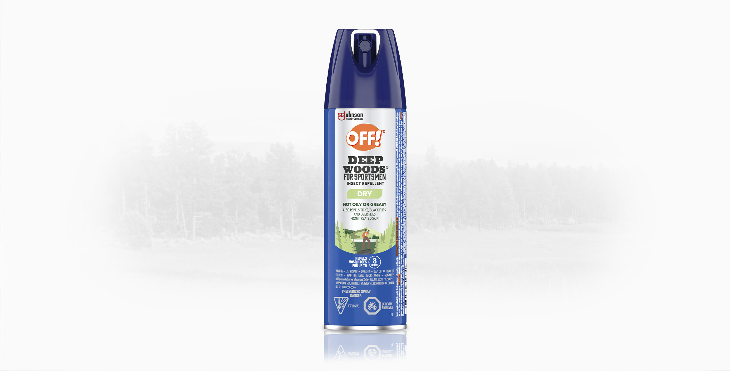 OFF!® Deep Woods® for Sportsmen Insect Repellent Dry