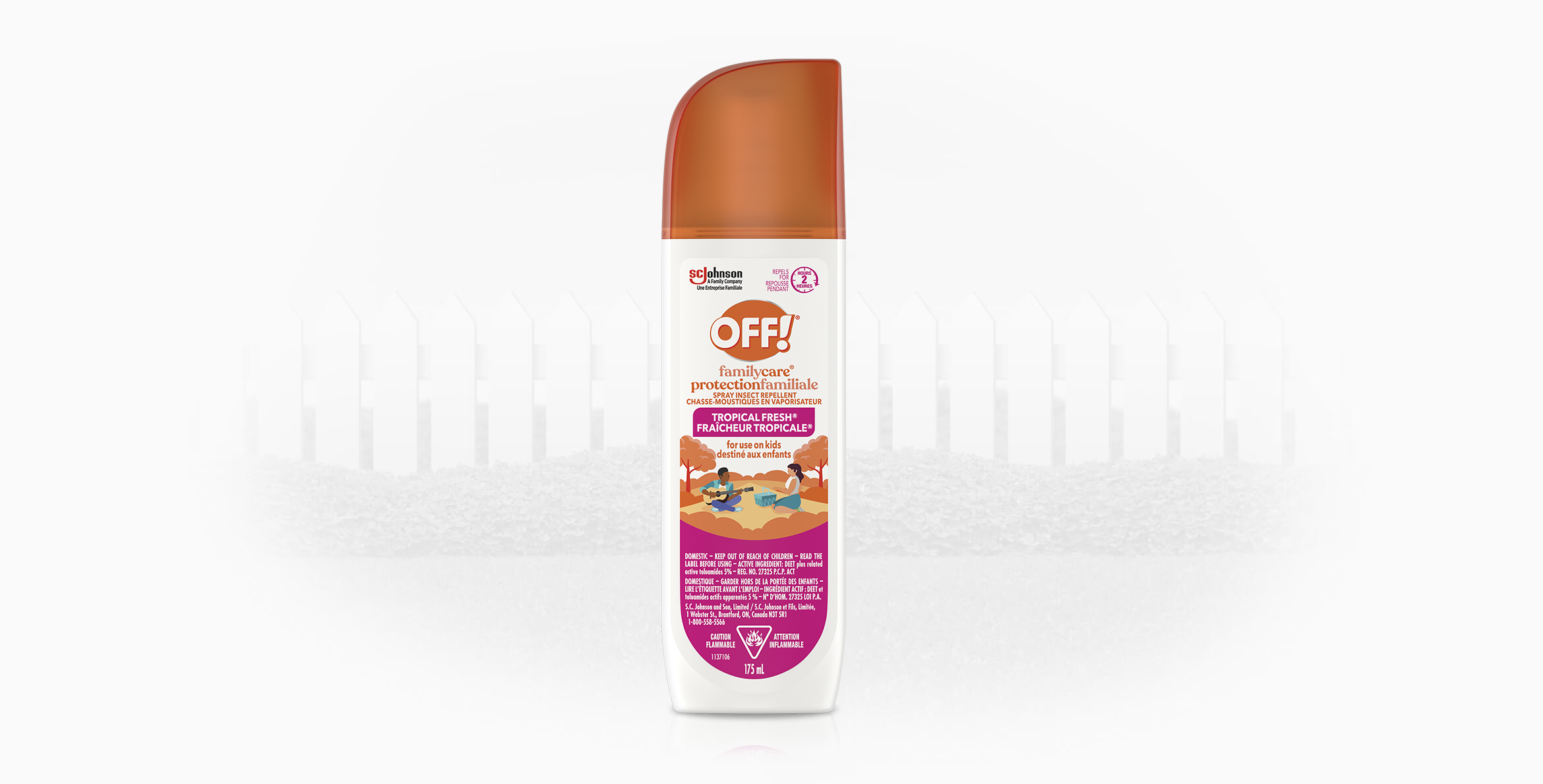 OFF!® FamilyCare® Insect Repellent – Floral Fresh
