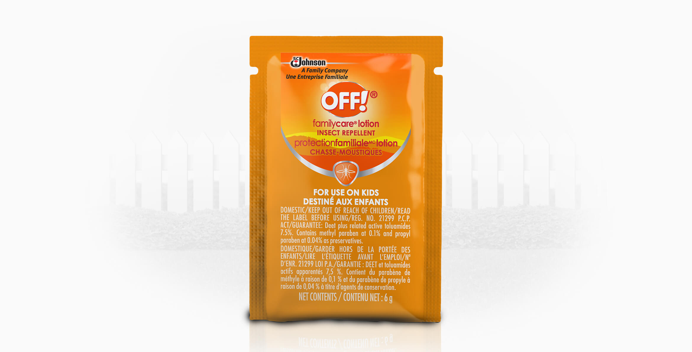 OFF!® FamilyCare Lotion Packs