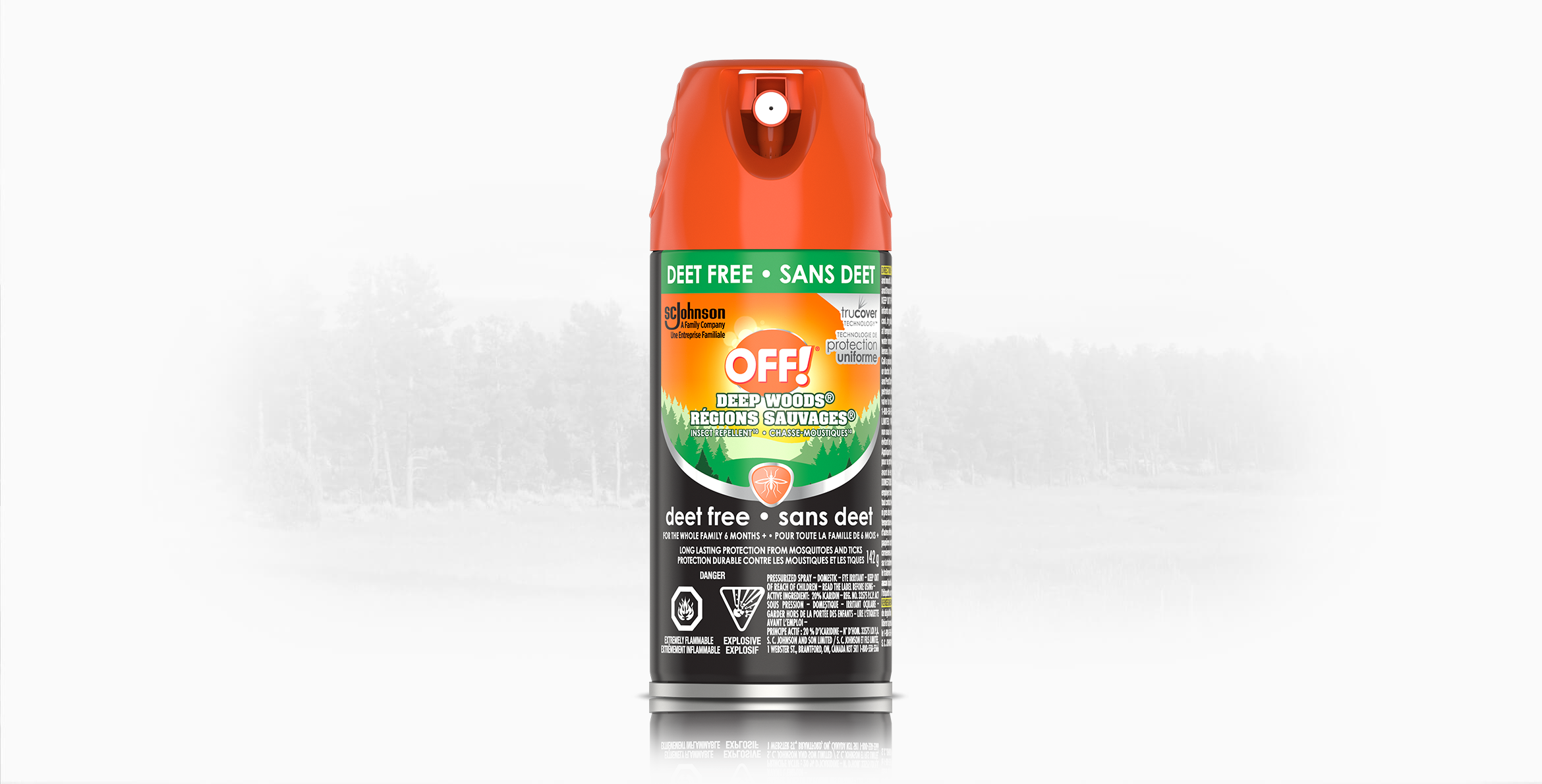 OFF!® Deep Woods® Insect Repellent - Deet Free