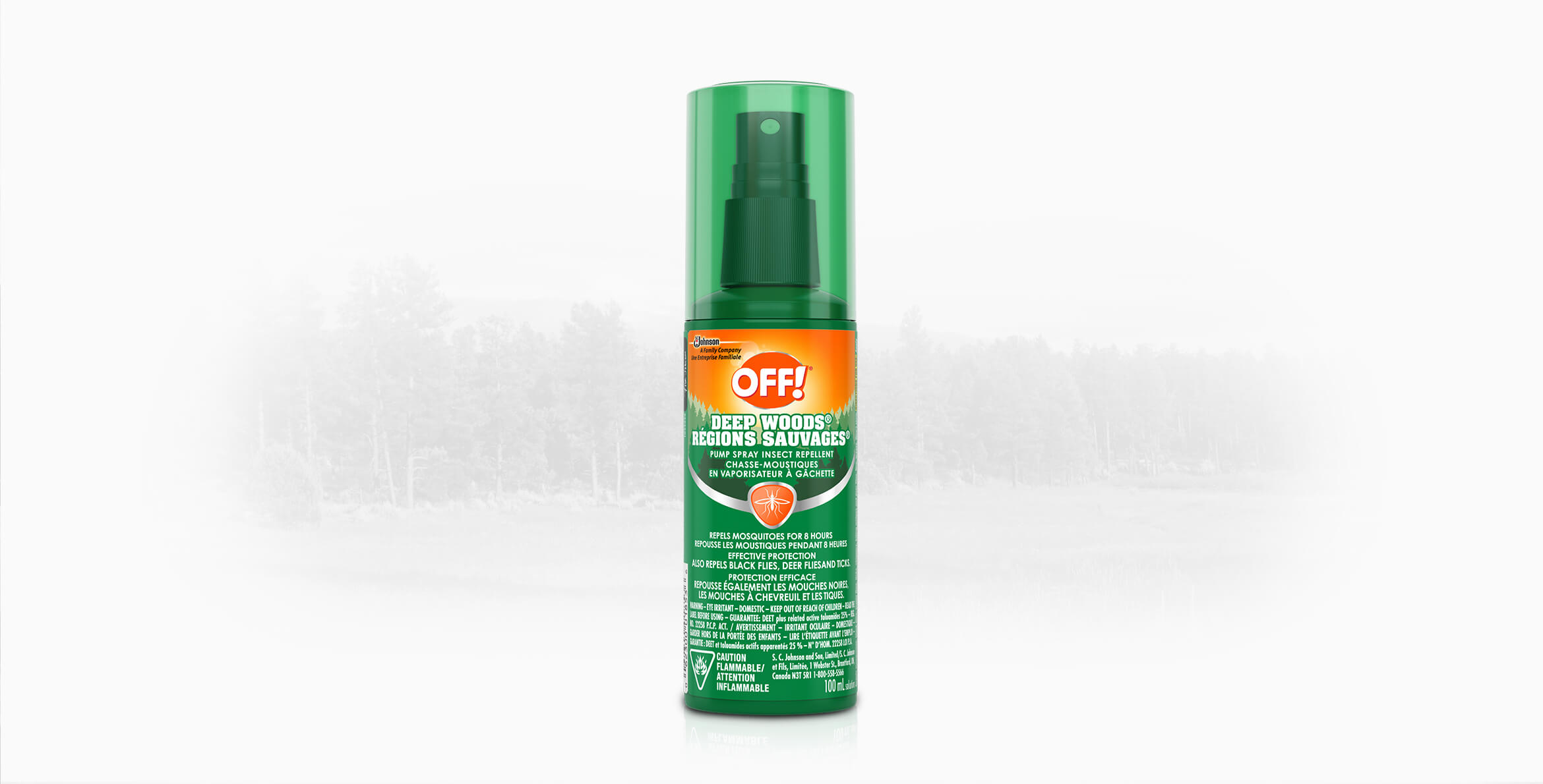 OFF!® Deep Woods® Pump Spray Insect Repellent