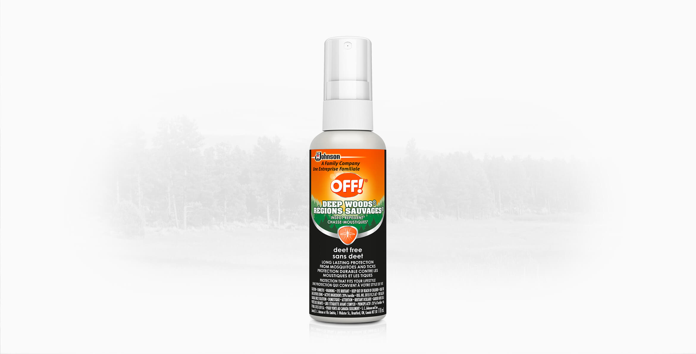 OFF!® Deep Woods® Pump Spray Insect Repellent  9 -  Deet Free