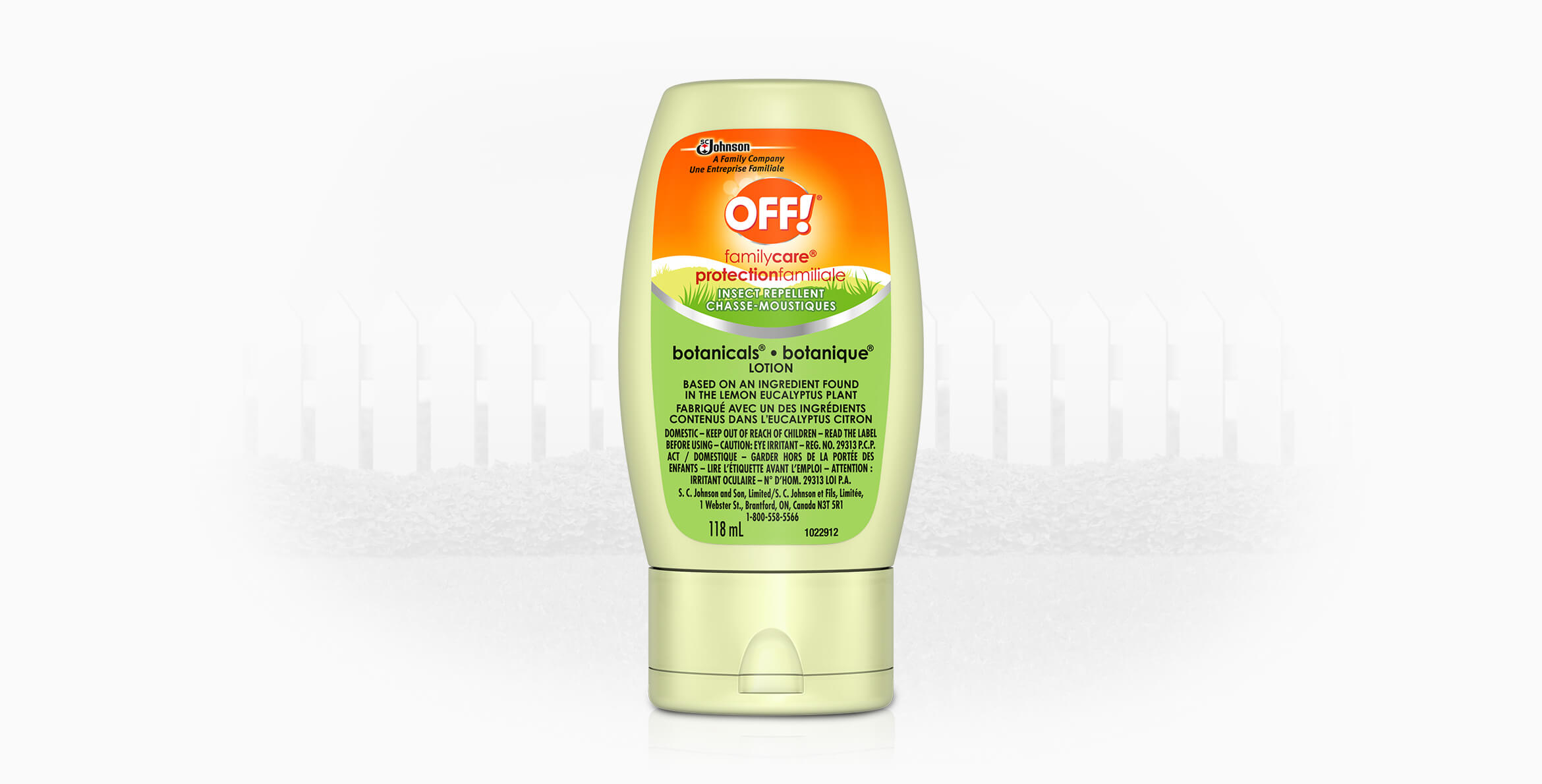 OFF!® FamilyCare® Botanicals Insect Repellent Lotion