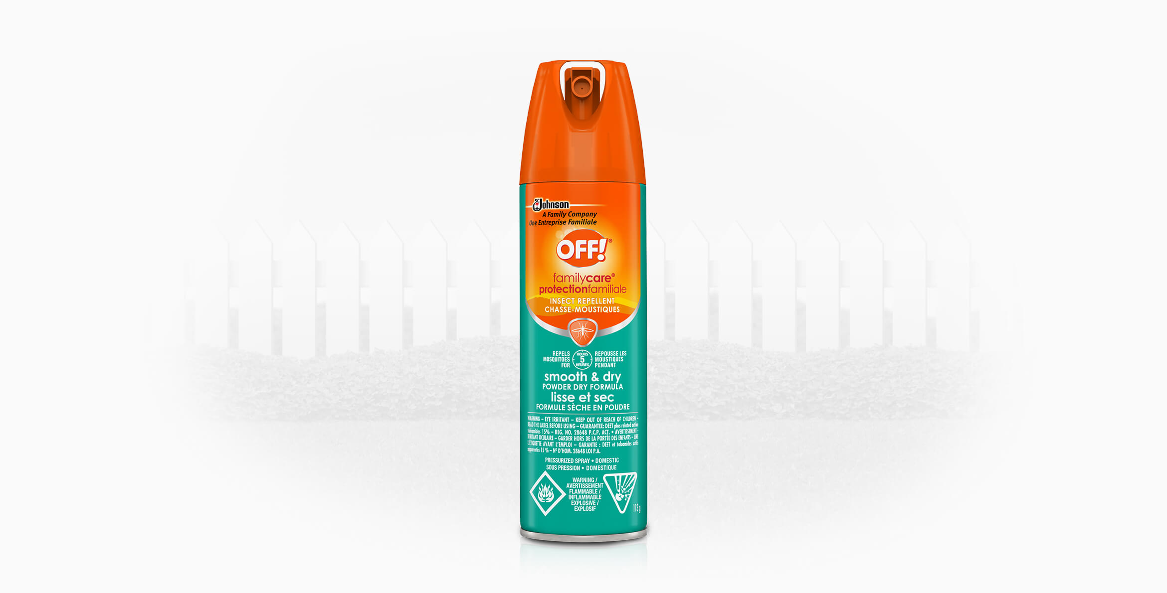 OFF!® FamilyCare® Insect Repellent (Smooth & Dry)