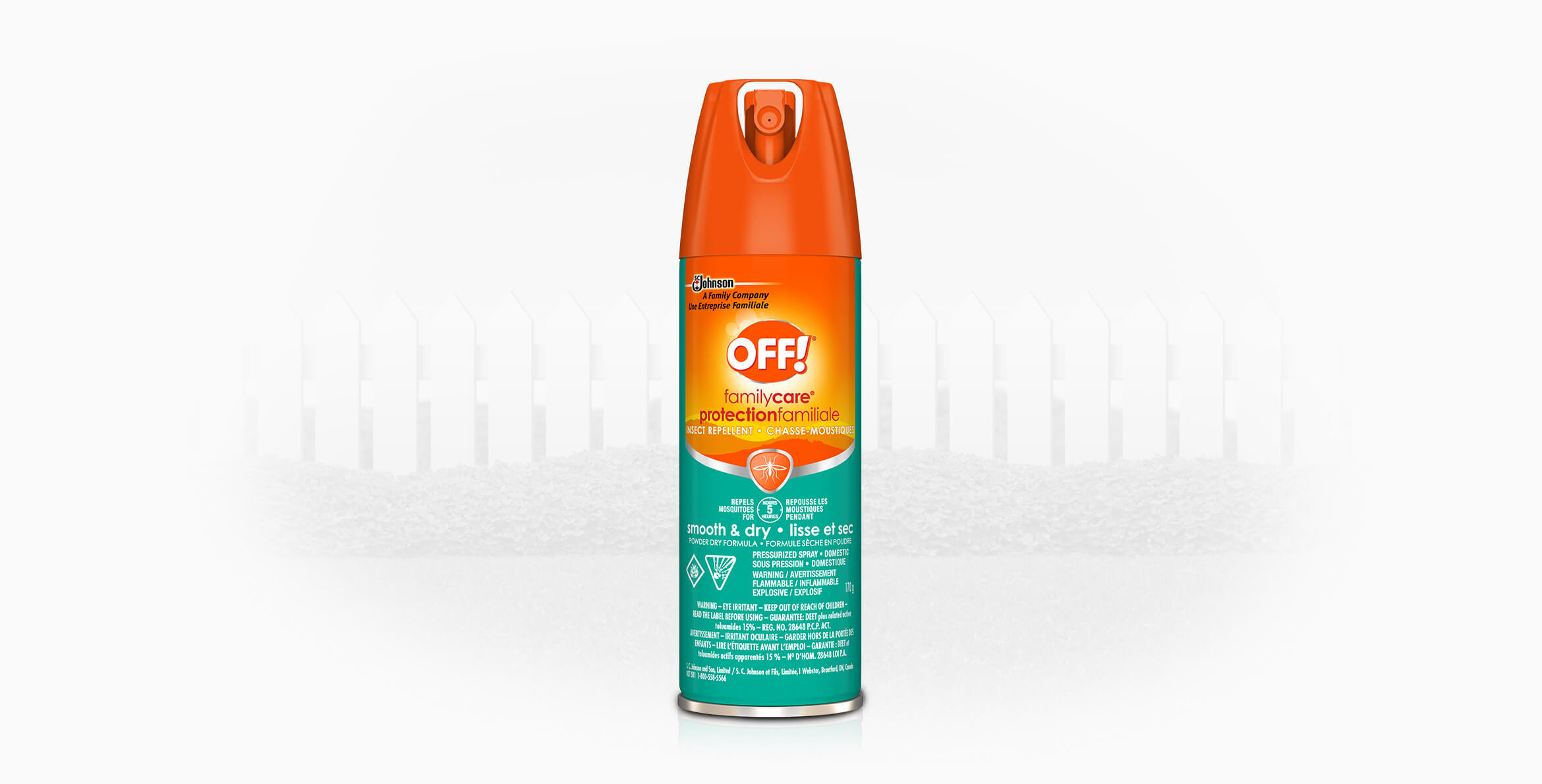 OFF!® FamilyCare® Insect Repellent (Smooth & Dry)