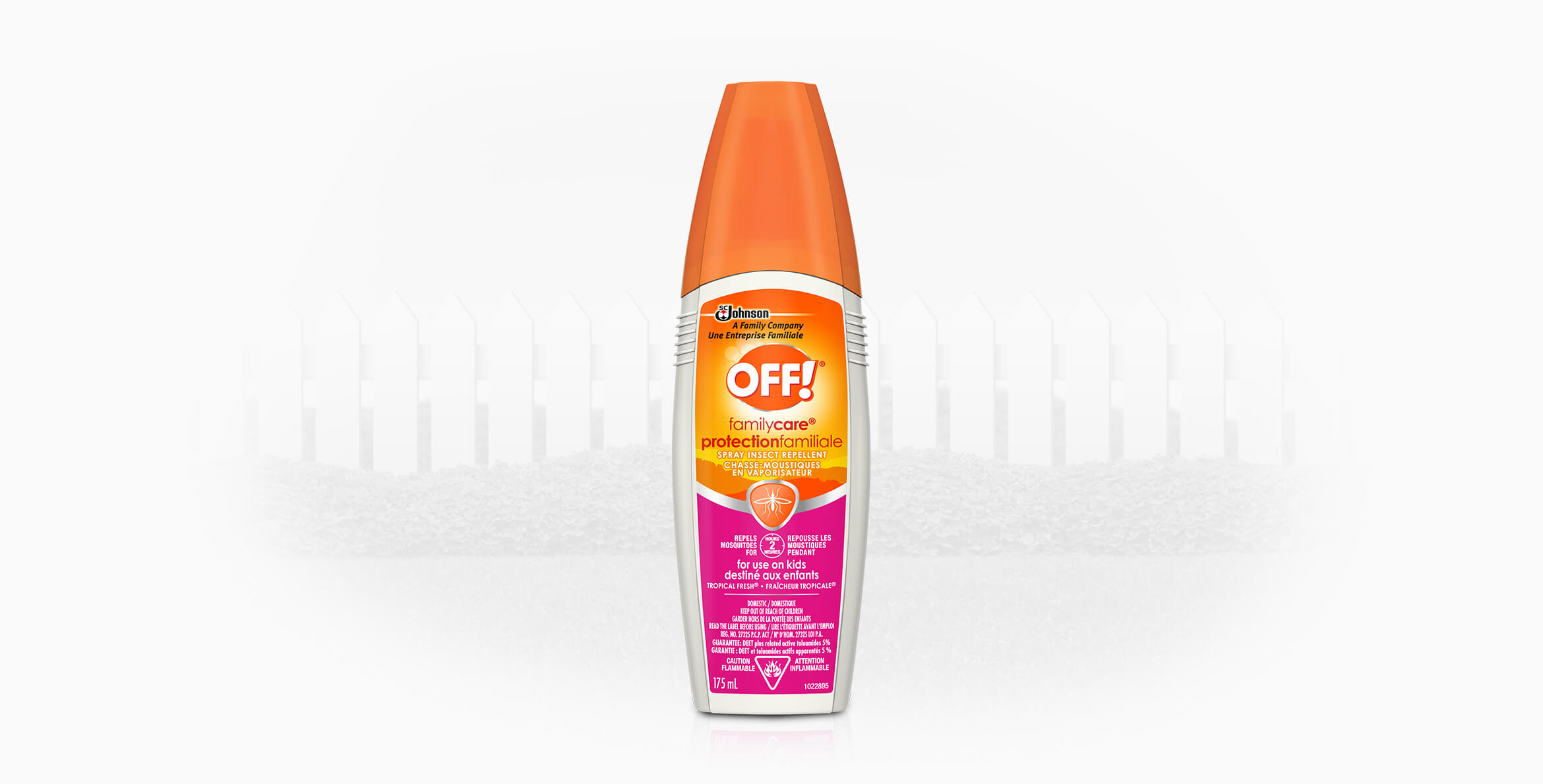 OFF!® FamilyCare® Spray Insect Repellent for Use on Kids – Tropical Fresh®